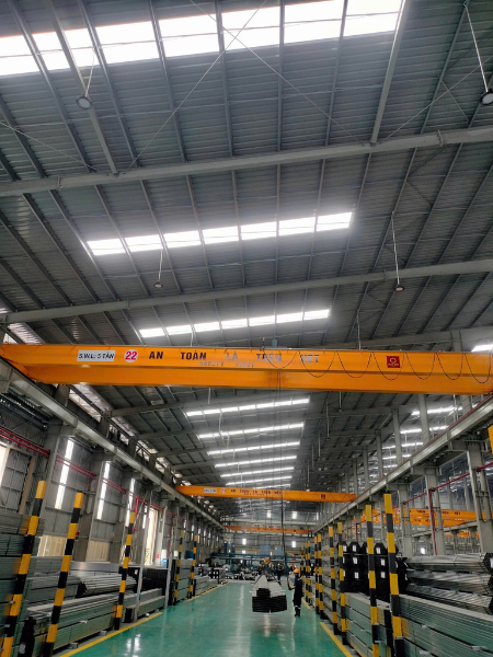 Di Dời và Lắp Đặt, Cấp Mới Dầm CầuTrục, Cổng Trục cho Nhà Máy Hoa Sen Phú Mỹ